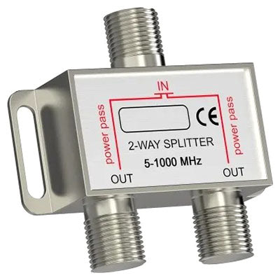 Sinox One Antenna Splitter with F Connector | 52597 from Sinox - DID Electrical