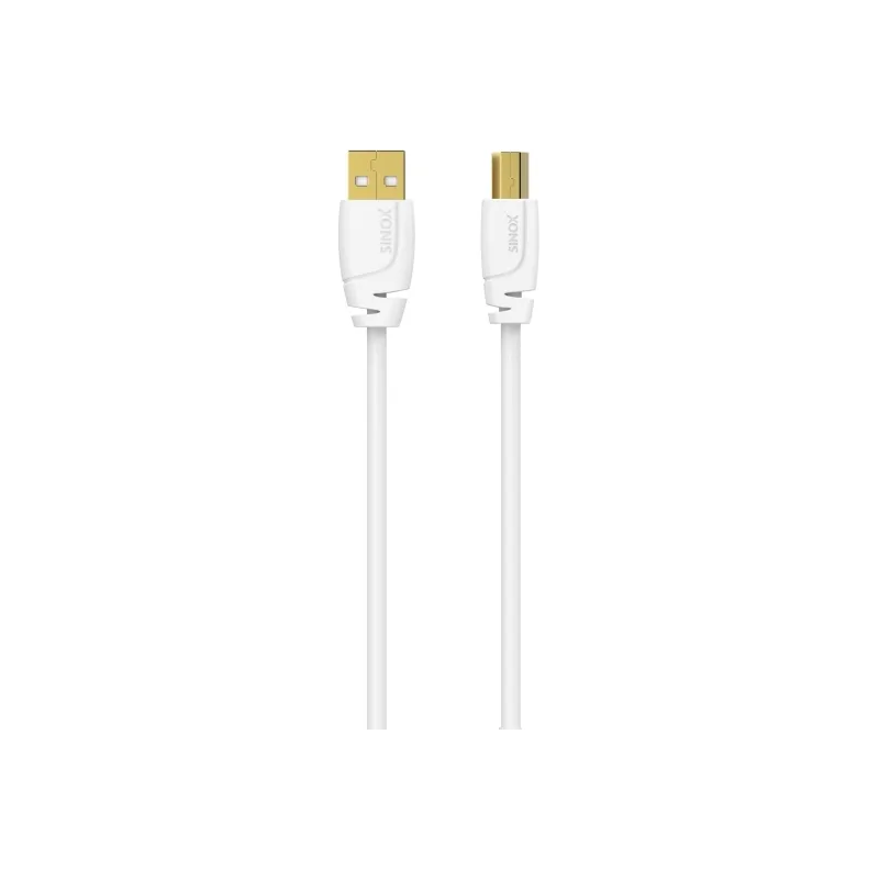 Sinox 5M USB 2.0 A-B Printer Cable - White | 52702 from Sinox - DID Electrical