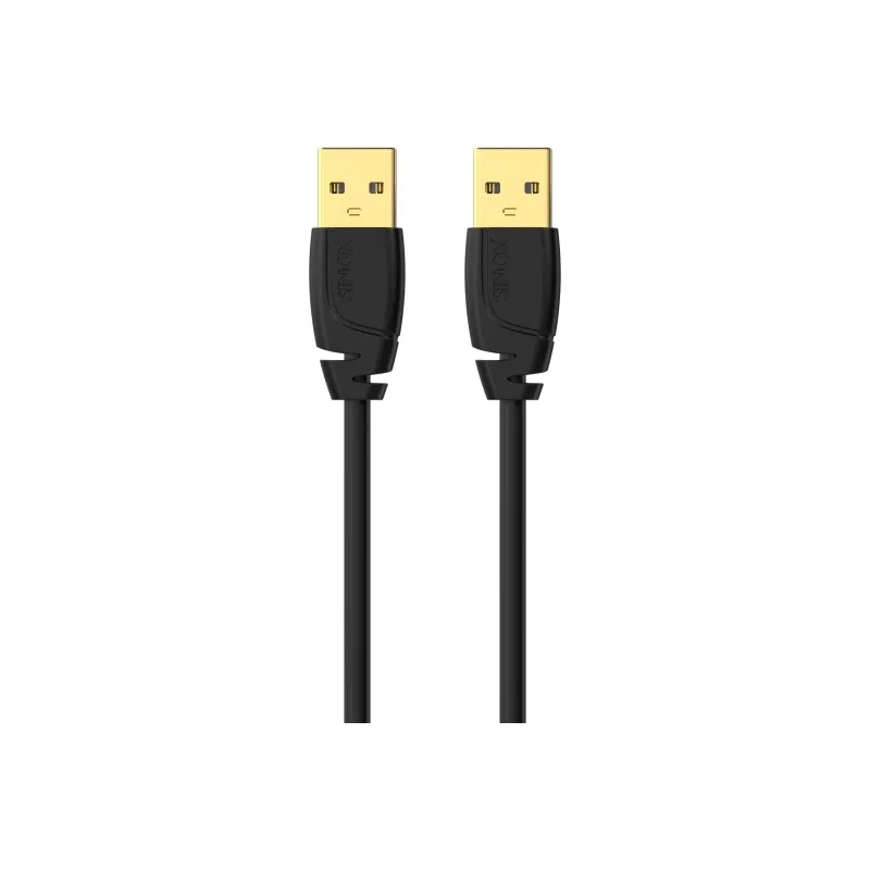 Sinox 2M USB 2.0 A-A Cable - Black | 52733 from Sinox - DID Electrical