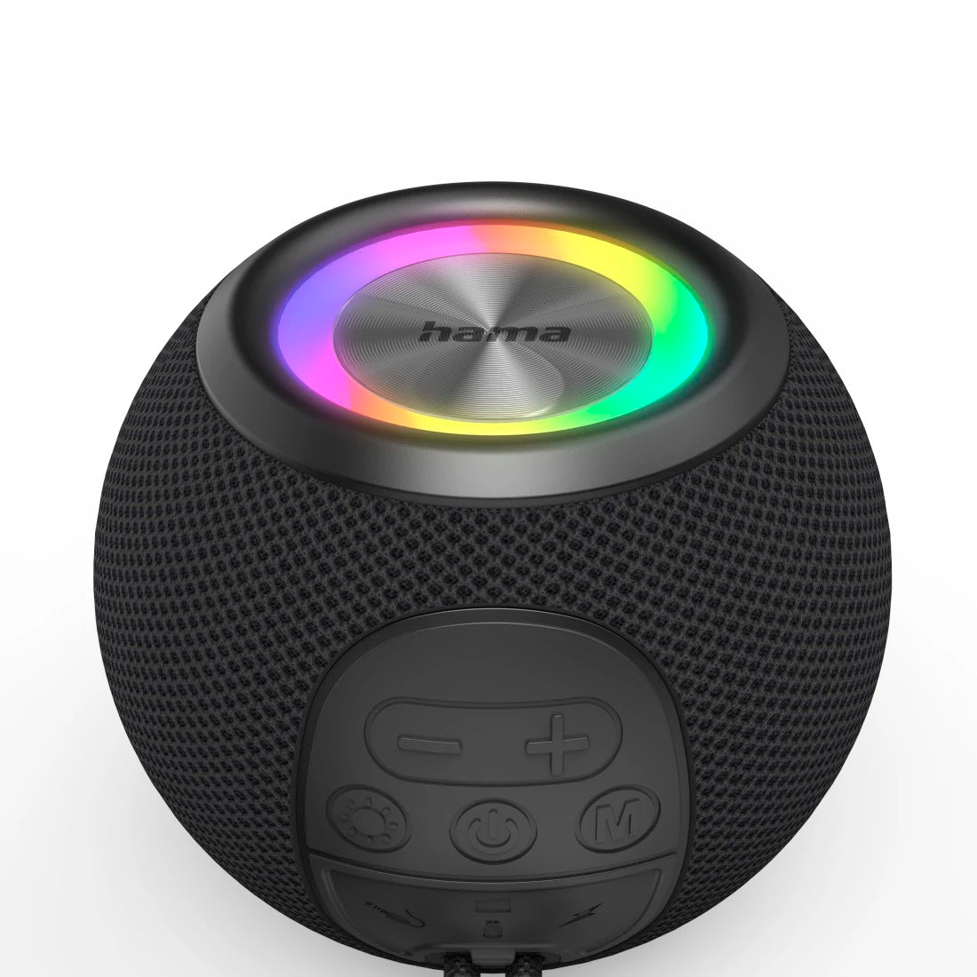 Hama Ball Shape Portable Bluetooth Speaker - Black | 528209 from Hama - DID Electrical