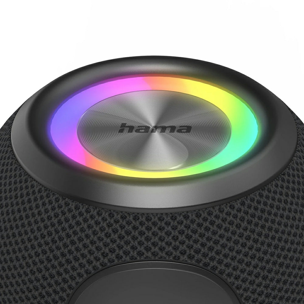 Hama Ball Shape Portable Bluetooth Speaker - Black | 528209 from Hama - DID Electrical