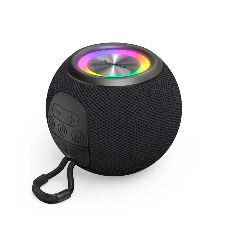 Hama Ball Shape Portable Bluetooth Speaker - Black | 528209 from Hama - DID Electrical