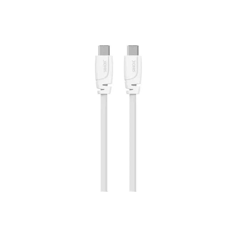 Sinox 1M Sync &amp; Charge USB C 2.0 Cable - White | 053006 from Sinox - DID Electrical