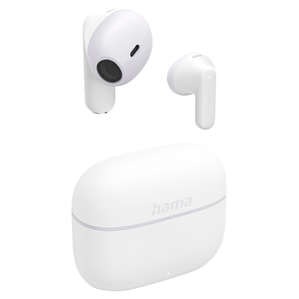 Hama Freedom Light II In-Ear True Wireless Earbuds - White | 532336 from Hama - DID Electrical