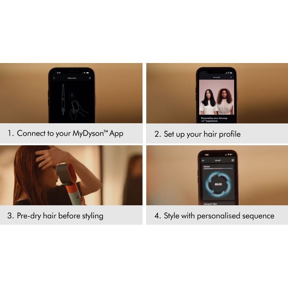 Dyson Airwrap i.d. Multi-styler and Dryer Curly + Coily - Ceramic Patina & Topaz | 533735-01 from Dyson - DID Electrical