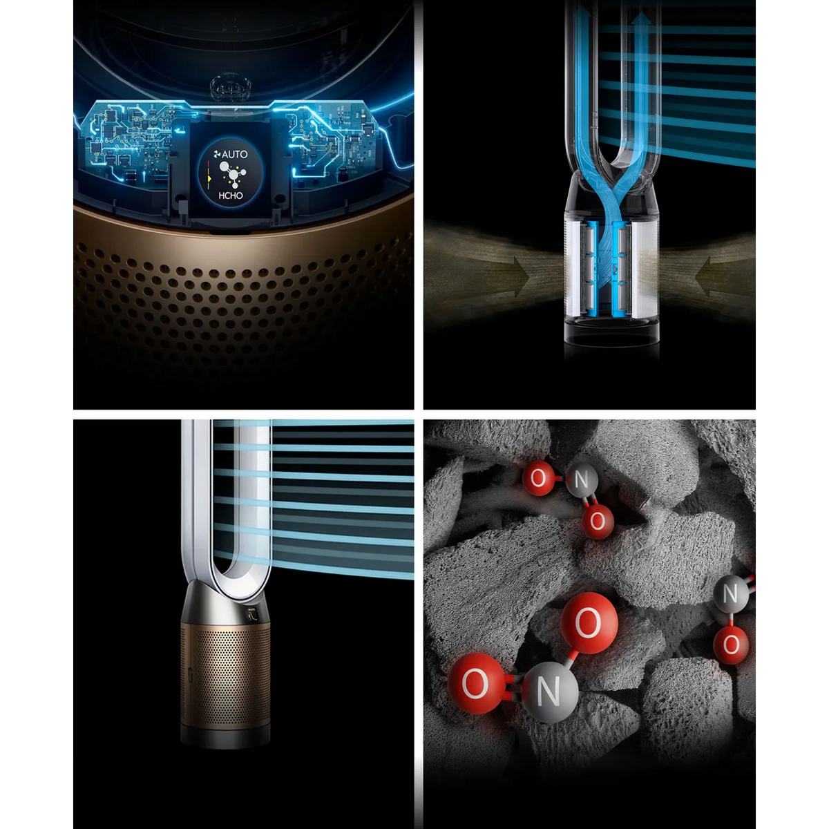 Dyson Cool PC2 Air Purifier - White & Gold | 544535-01 from Dyson - DID Electrical