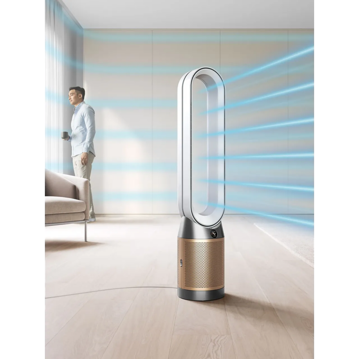 Dyson Cool PC2 Air Purifier - White & Gold | 544535-01 from Dyson - DID Electrical