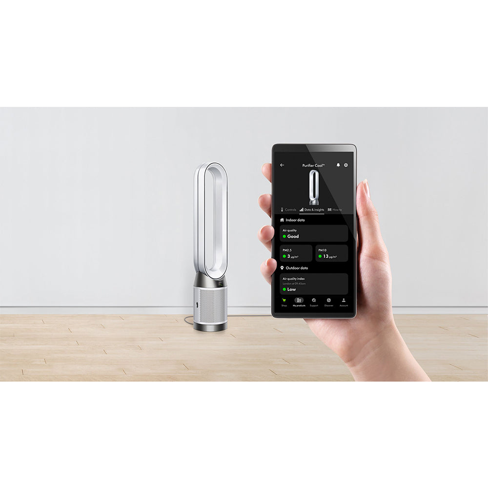 Dyson Cool PC1 Air Purifier - White & Nickel | 544903-01 from Dyson - DID Electrical