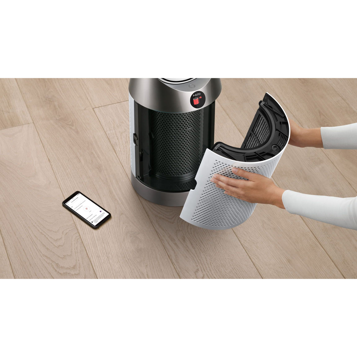 Dyson Cool PC1 Air Purifier - White & Nickel | 544903-01 from Dyson - DID Electrical