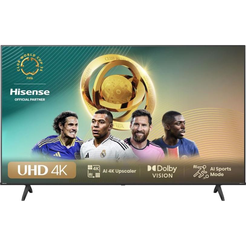 Hisense A6N 55" 4K Smart TV - Black | 55A61N from Hisense - DID Electrical