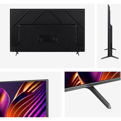 Hisense E7N Pro 55&quot; 4K Smart TV - Black &amp; Dark Grey | 55E71NQPRO from Hisense - DID Electrical