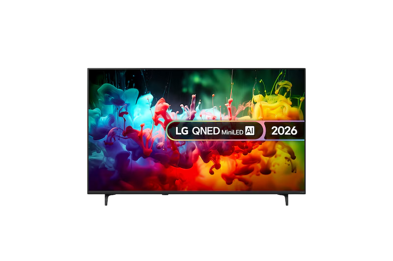 LG QNED72 55" 4K Smart TV - Black | 55QNED72B6B.AEI