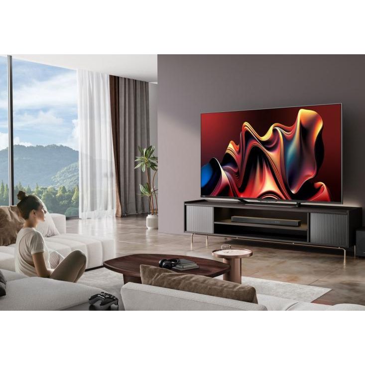 Hisense U7N 55&quot; 4K Smart TV - Black &amp; Dark Grey | 55U71NQ from Hisense - DID Electrical