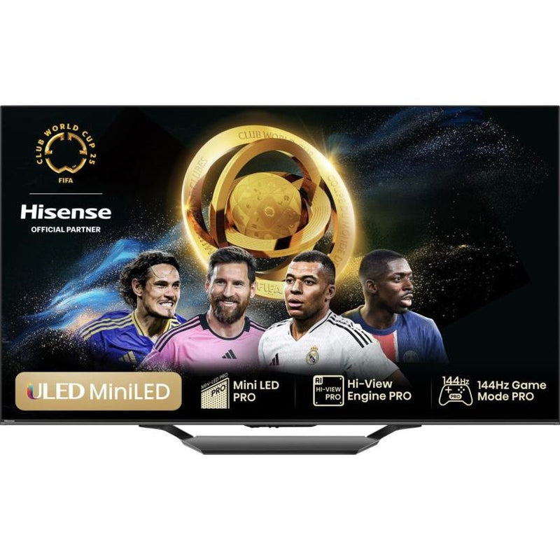 Hisense U7N 55" 4K Smart TV - Black & Dark Grey | 55U71NQ from Hisense - DID Electrical