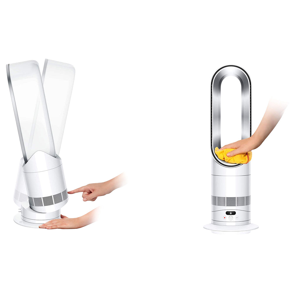 Dyson Hot+Cool HF1 Heater and Cooling Fan - White & Silver | DID