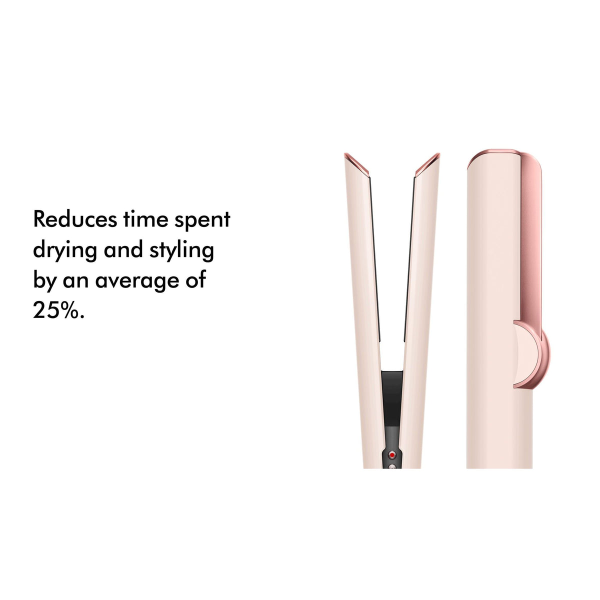 Dyson Airstrait Hair Straightener - Ceramic Pink &amp; Rose Gold | 598961-01 from Dyson - DID Electrical