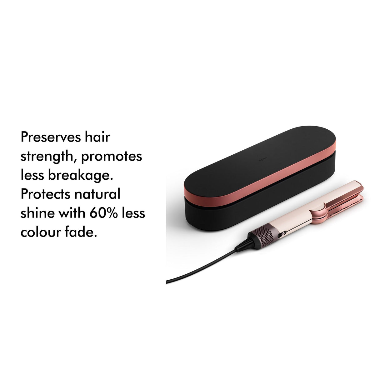 Dyson Airstrait Hair Straightener - Ceramic Pink &amp; Rose Gold | 598961-01 from Dyson - DID Electrical