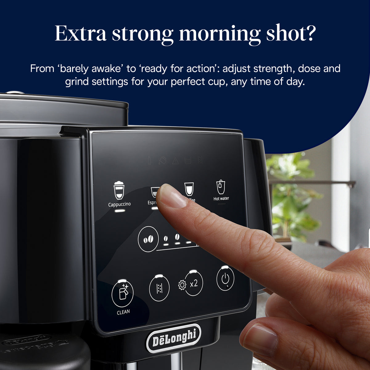 DeLonghi Magnifica Start Automatic Coffee Maker - Black | ECAM220.60.B