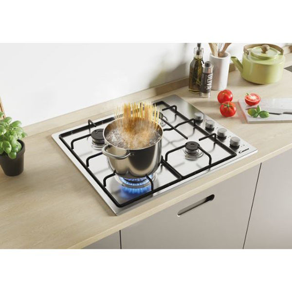 Candy Hob Idea Build-in 4 zones Wire grids Hobs - Stainless Steel | CHW6LX from Candy - DID Electrical