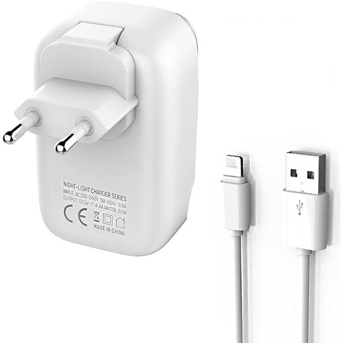 Ldnio 4 USB Ports Travel Adapter Wall Charger - White | 644058 from Ldnio - DID Electrical