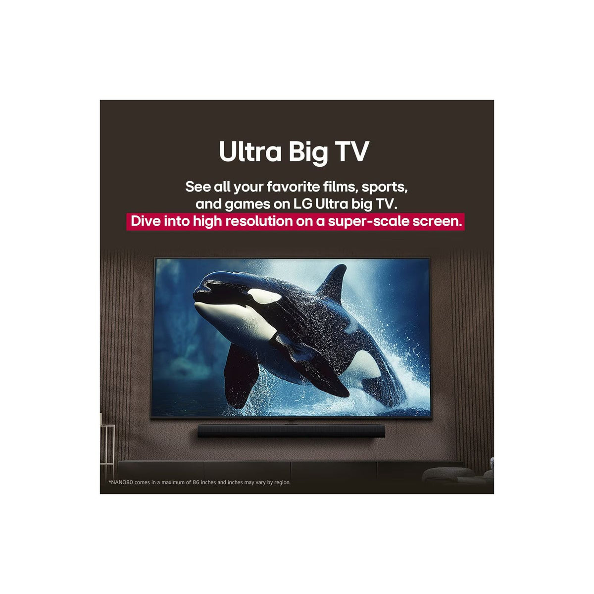 LG NanoCell AI NANO81 65" 4K Smart TV - Black | 65NANO81A6A.AEK from LG - DID Electrical