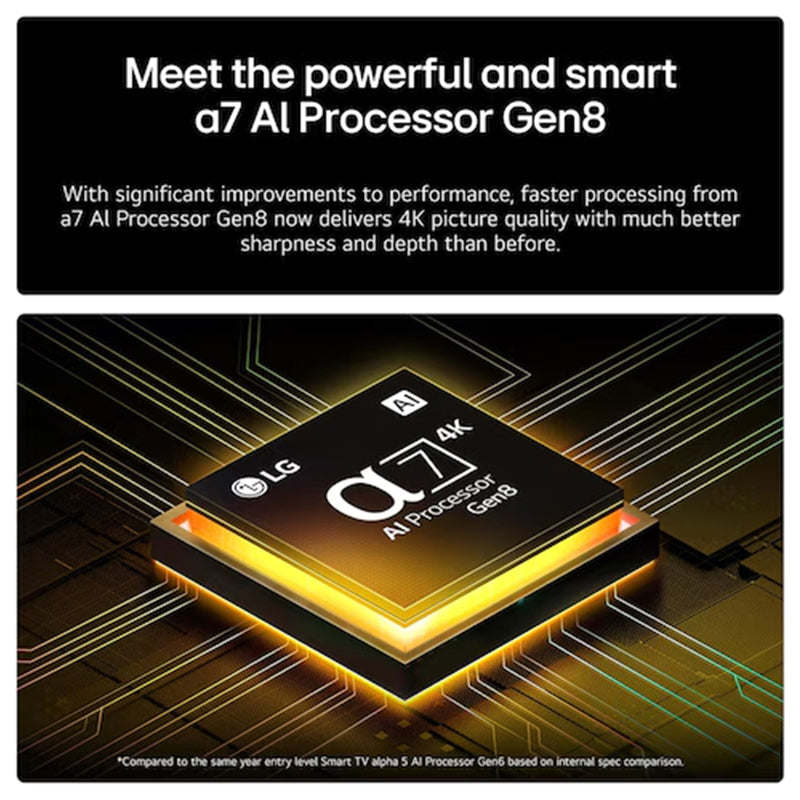 LG QNED70 65" 4K Smart TV - Black | 65QNED70A6A.AEK from LG - DID Electrical