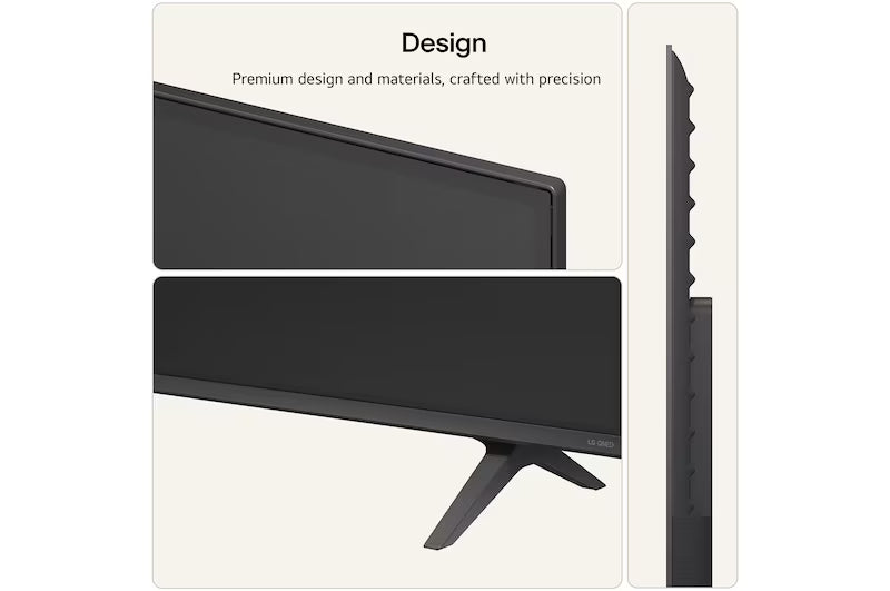 LG QNED72 65" 4K Smart TV - Black | 65QNED72B6B.AEI