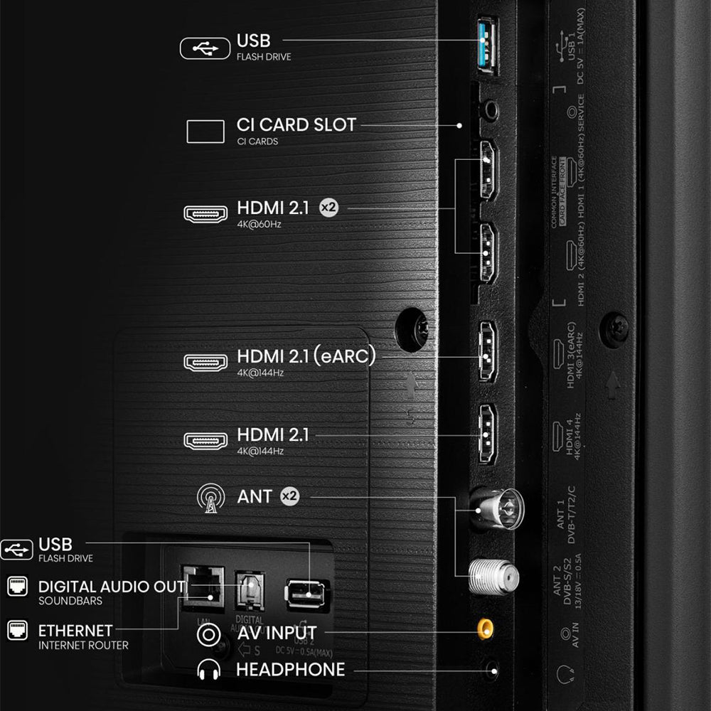 Hisense U7N 65" 4K Smart TV - Black | 65U71NQ from Hisense - DID Electrical