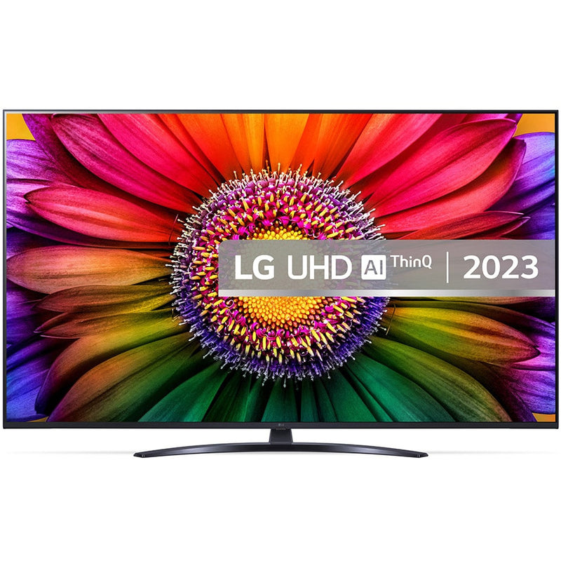 Open Boxed/ Ex-Display - LG UR81 65" 4K UHD LED Smart TV - Black | 65UR81006LJ.AEK from LG - DID Electrical