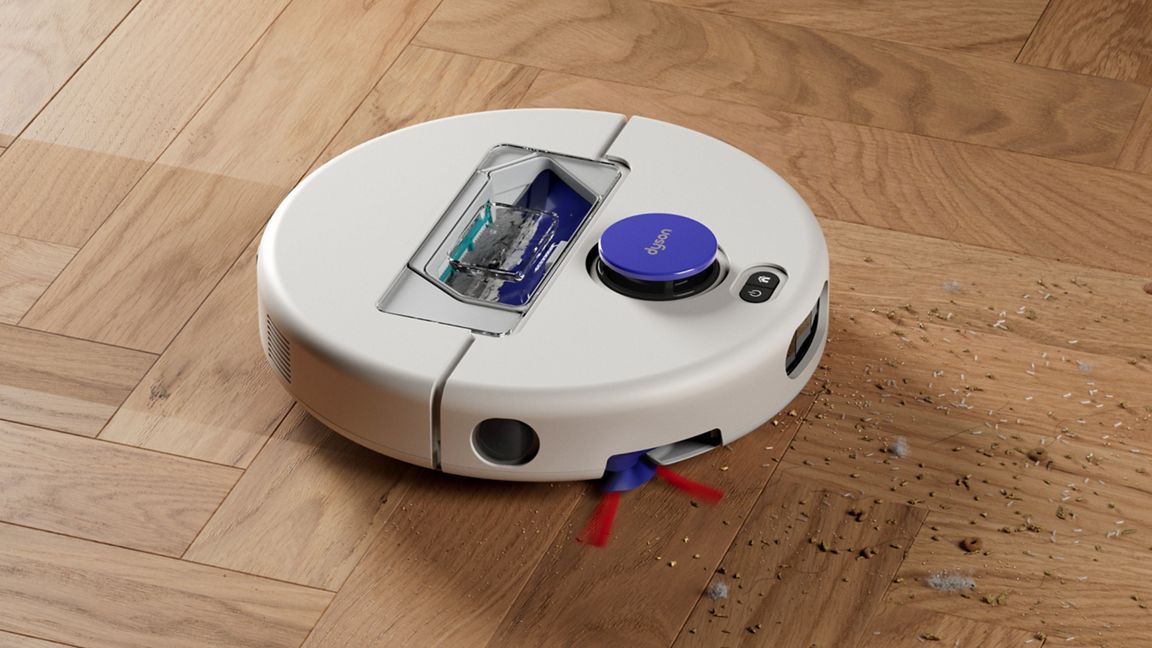 Dyson R1 Nurovi Dry Robot Vacuum Cleaner - Light Grey & Vinca Blue | 664869-01