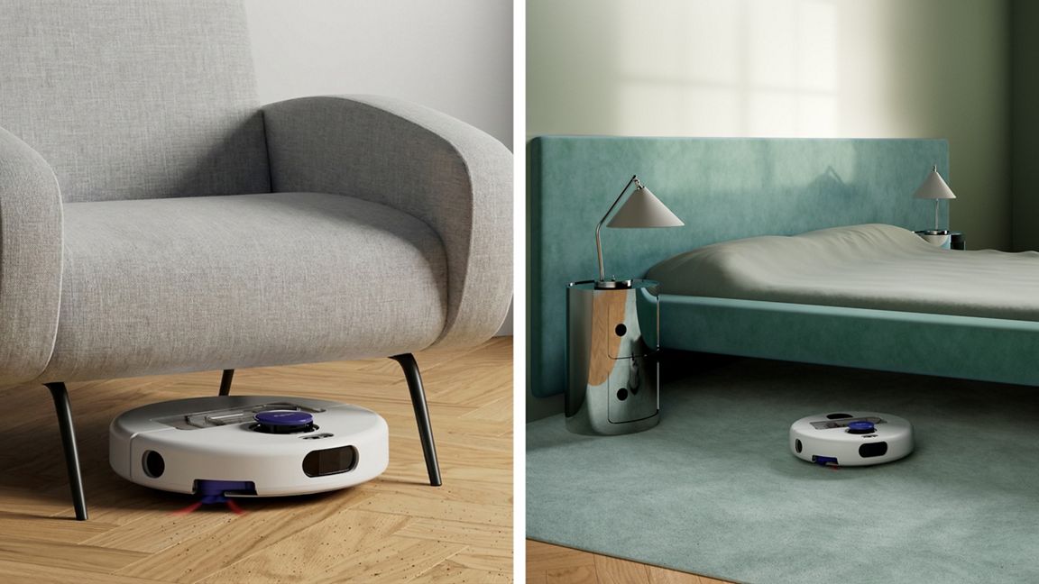 Dyson R1 Nurovi Dry Robot Vacuum Cleaner - Light Grey & Vinca Blue | 664869-01