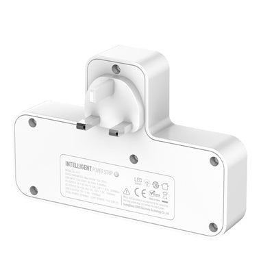 Ldnio 2 AC Outlets Portable Extension Power Socket - White | 691540 from Ldnio - DID Electrical