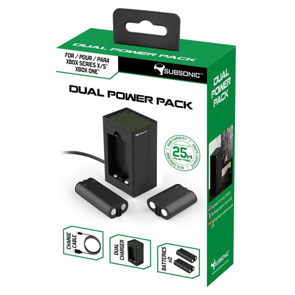 Subsonic Dual Power Pack Charging Kit - Black | 701956 from Subsonic - DID Electrical