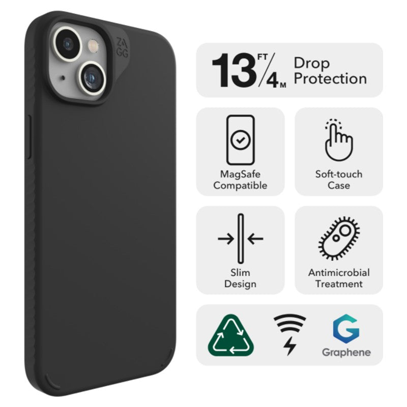 Zagg Manhattan Snap Case - Black | 702312676 from Zagg - DID Electrical