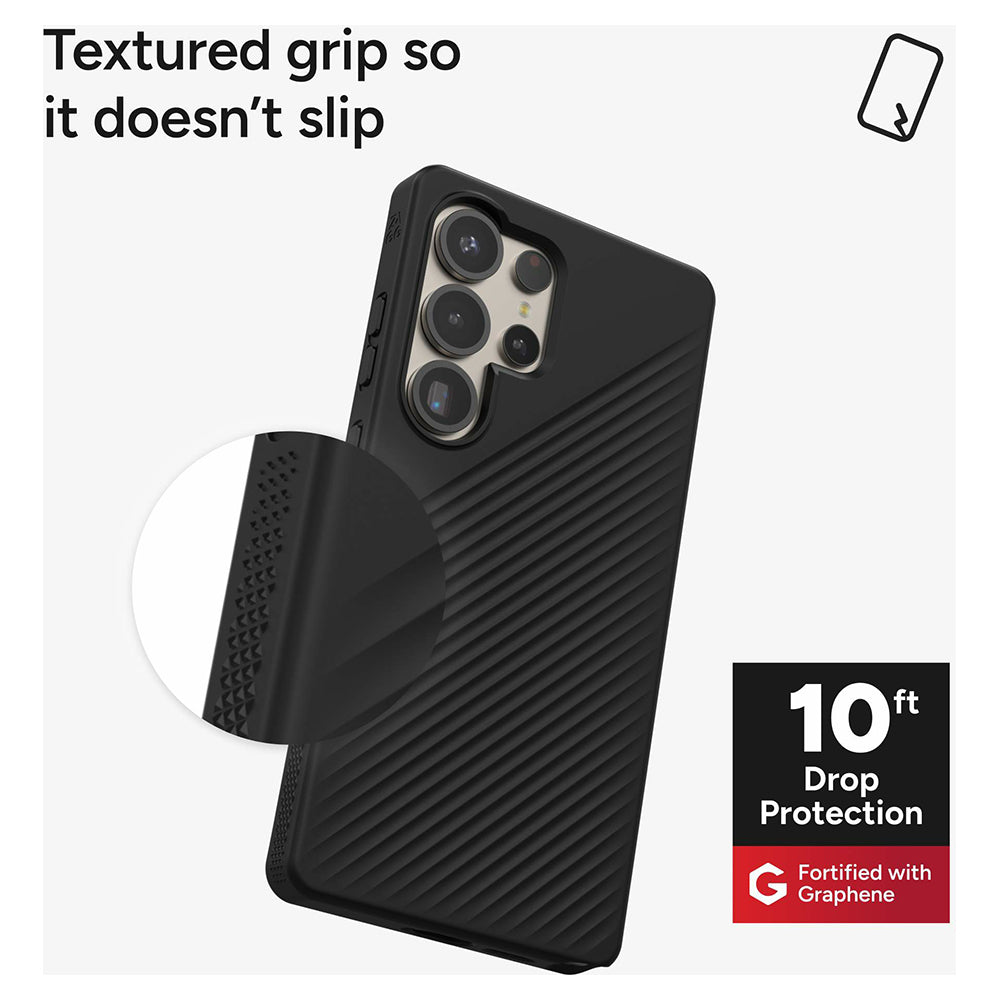 Zagg Luxe Case for Samsung Galaxy S25 Ultra - Black | 702317263 from Zagg - DID Electrical