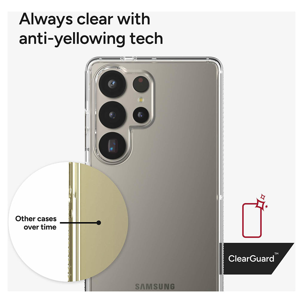 Zagg Crystal Palace Case for Samsung Galaxy S25 Ultra - Clear | 702317275 from Zagg - DID Electrical