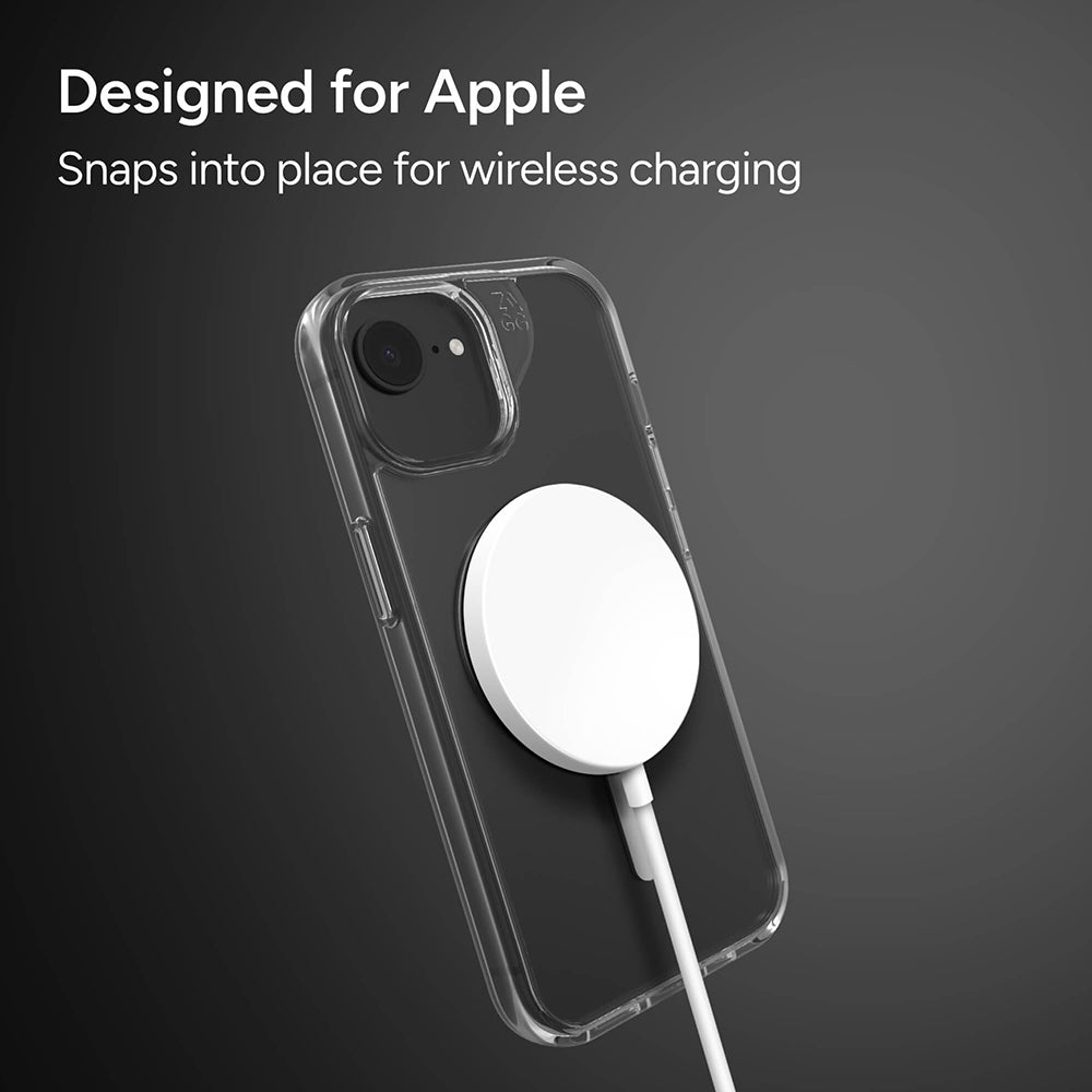 Zagg Crystal Palace Snap iPhone Case 16e/15/14/13 - Clear | 702318190 from Zagg - DID Electrical