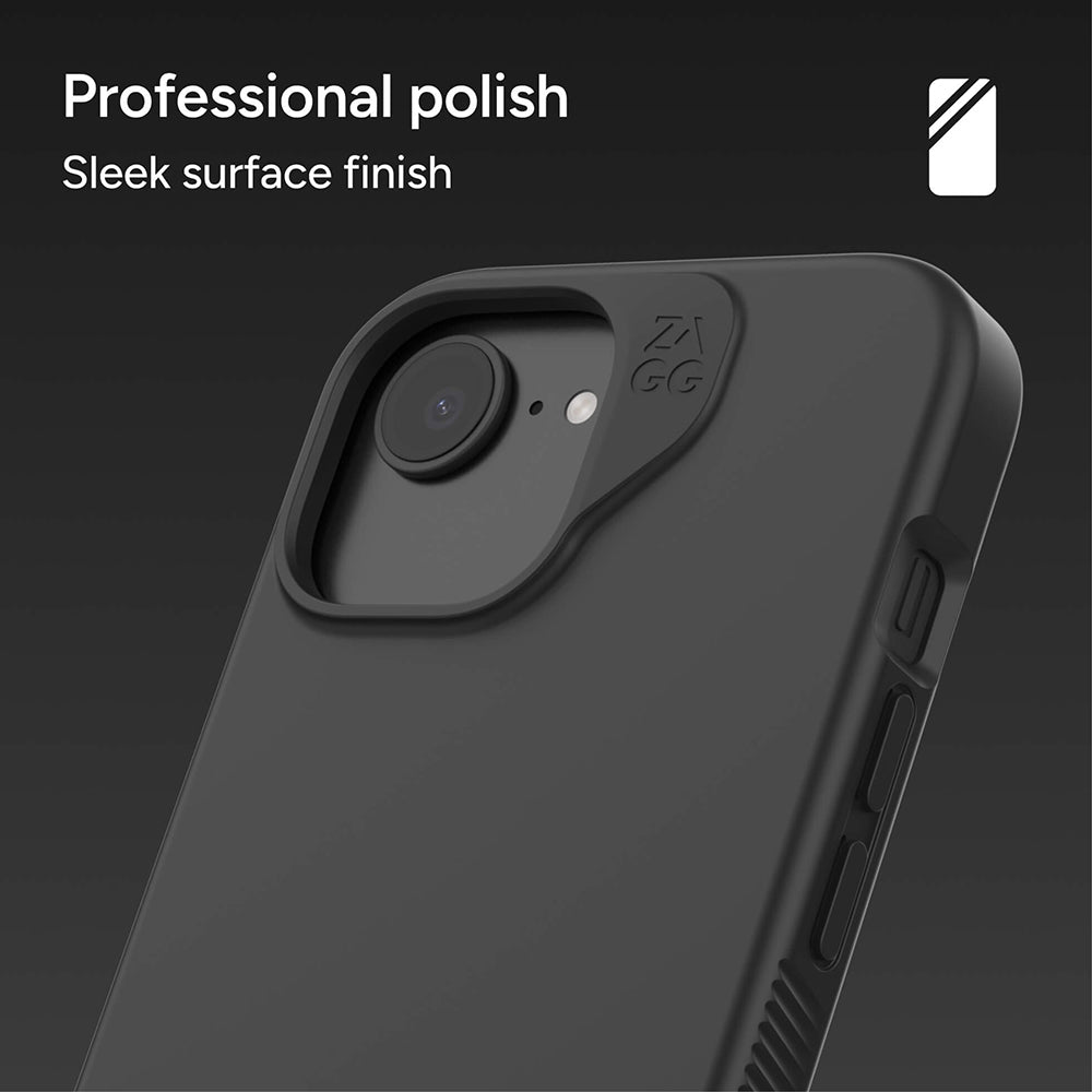 Zagg Milan Snap iPhone Case - Black | 702318266 from Zagg - DID Electrical