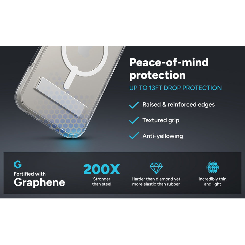 Zagg Crystal Palace Snap Case for iPhone 17 - Clear | 702318856 from Zagg - DID Electrical