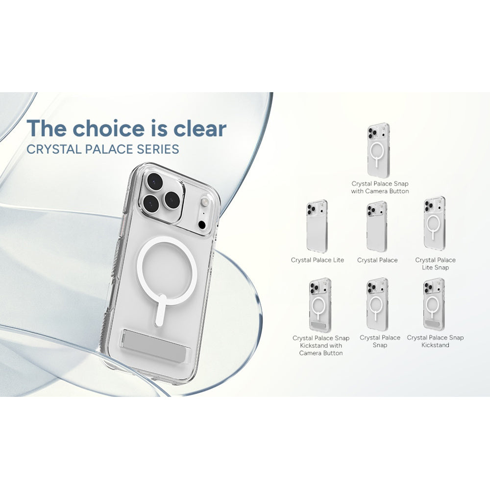Zagg Crystal Palace Snap Case for iPhone 17 - Clear | 702318856 from Zagg - DID Electrical