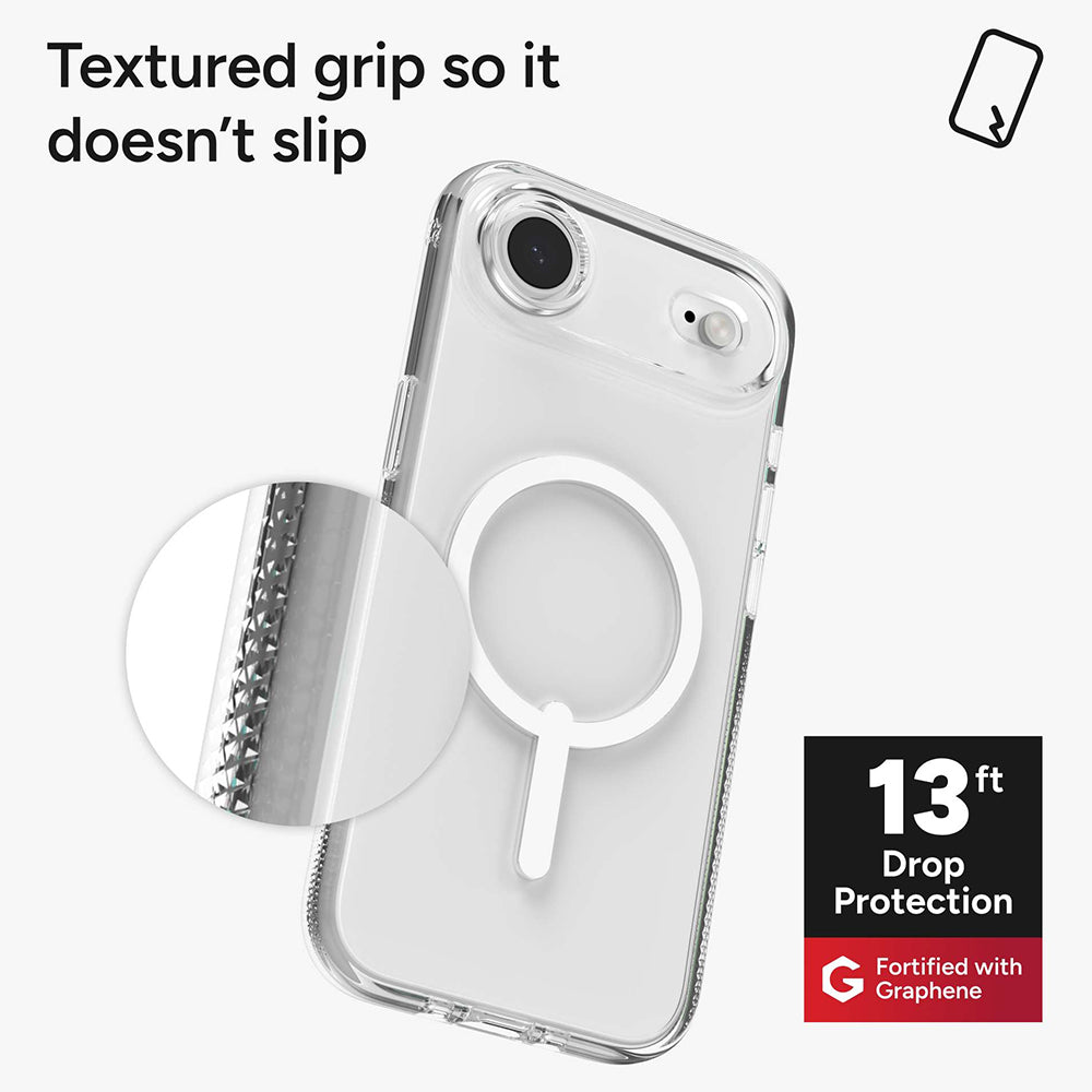 Zagg Crystal Palace Snap Case for iPhone 17 Air - Clear | 702318857 from Zagg - DID Electrical