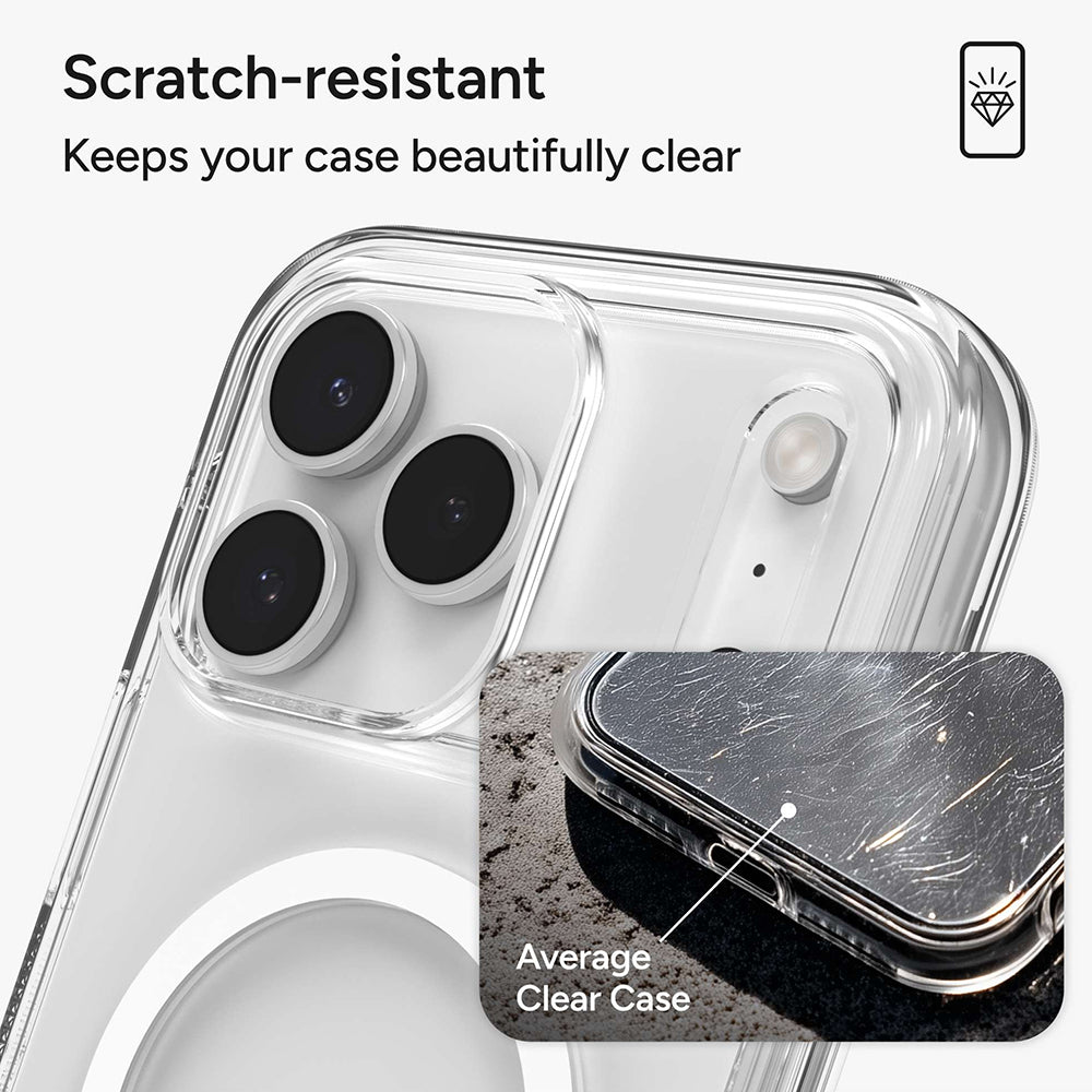 Zagg Crystal Palace Snap MagSafe Case with Camera Button for iPhone 17 Pro Max - Clear | 702319710 from Zagg - DID Electrical