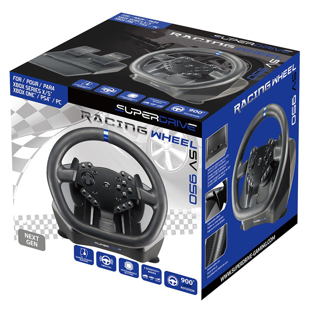 Superdrive SV 950 Steering Wheel - Black | 702571 from Superdrive - DID Electrical