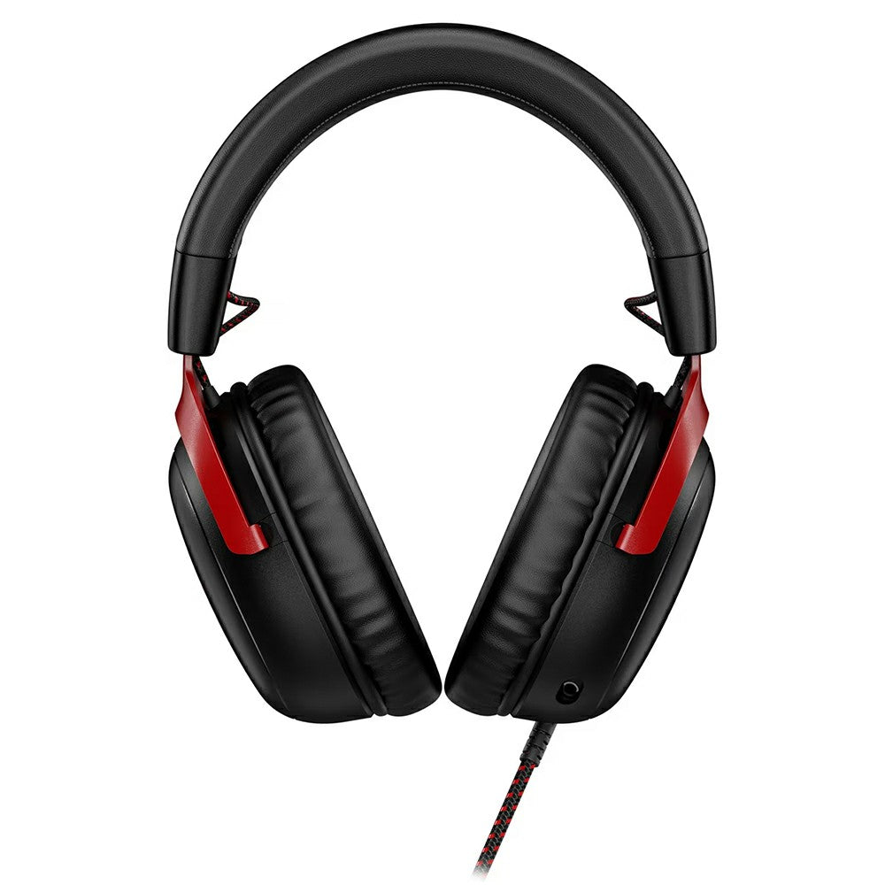 HP HyperX Cloud III Over-Ear Gaming Headset - Black &amp; Red | 727A9AA from HP - DID Electrical