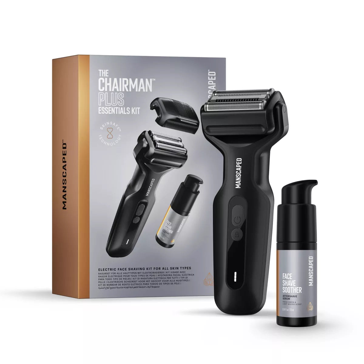 Manscaped The Chairman Plus Cordless Foil Shaver with Essentials Kit - Black | 75-00054 from Manscaped - DID Electrical