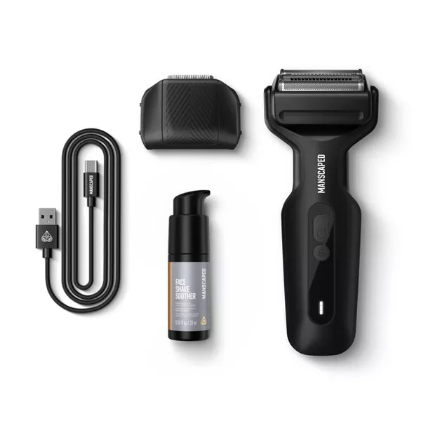 Manscaped The Chairman Plus Cordless Foil Shaver with Essentials Kit - Black | 75-00054 from Manscaped - DID Electrical
