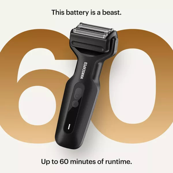 Manscaped The Chairman Plus Cordless Foil Shaver with Essentials Kit - Black | 75-00054 from Manscaped - DID Electrical