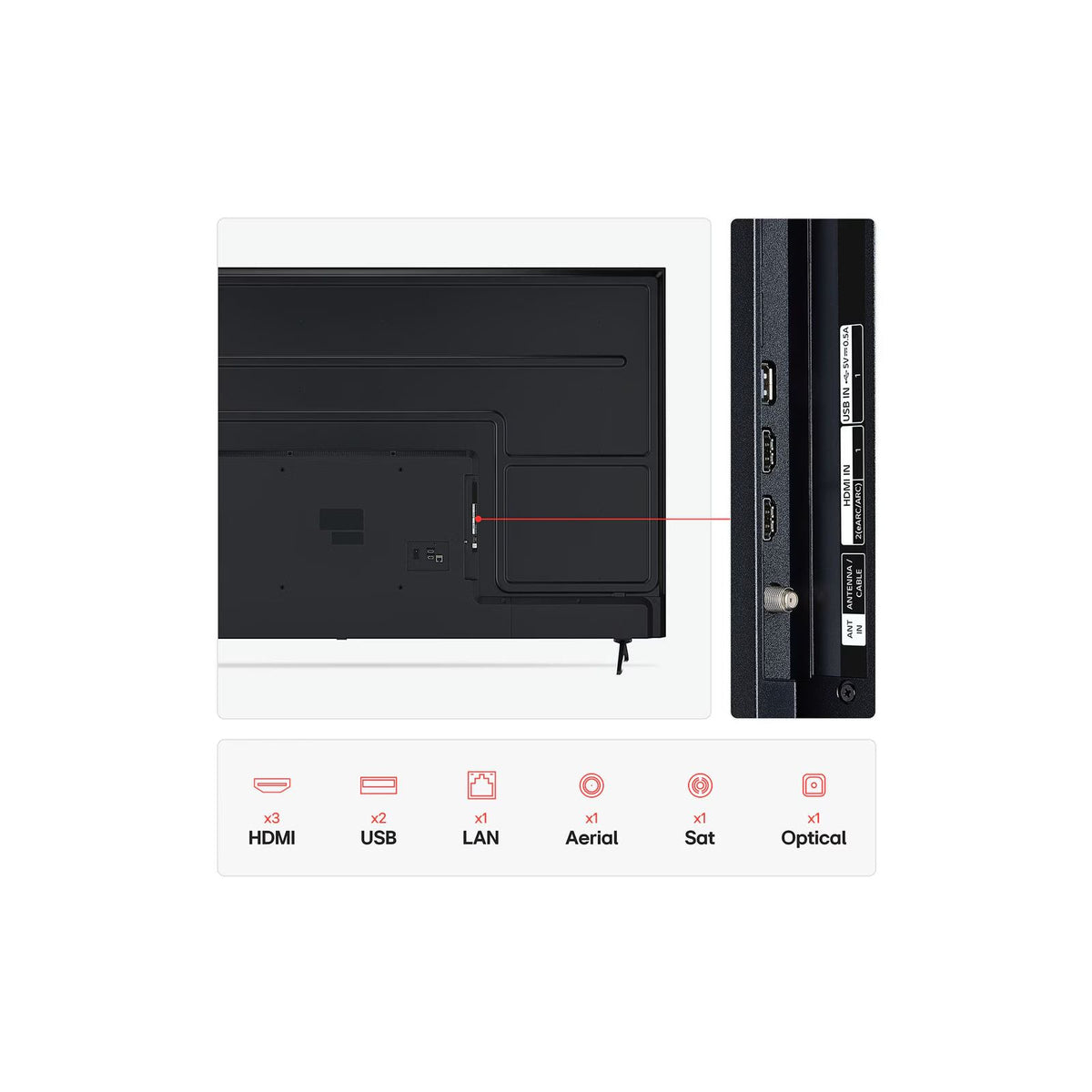 LG AI UA75 75&quot; 4K Smart TV - Black | 75UA75006LA.AEKQ from LG - DID Electrical
