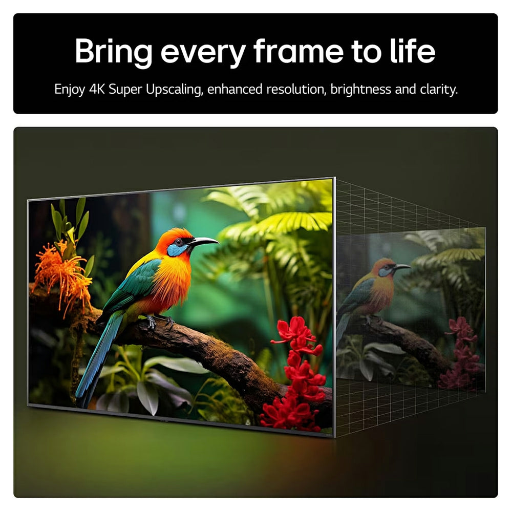 LG AI UA75 75&quot; 4K Smart TV - Black | 75UA75006LA.AEKQ from LG - DID Electrical
