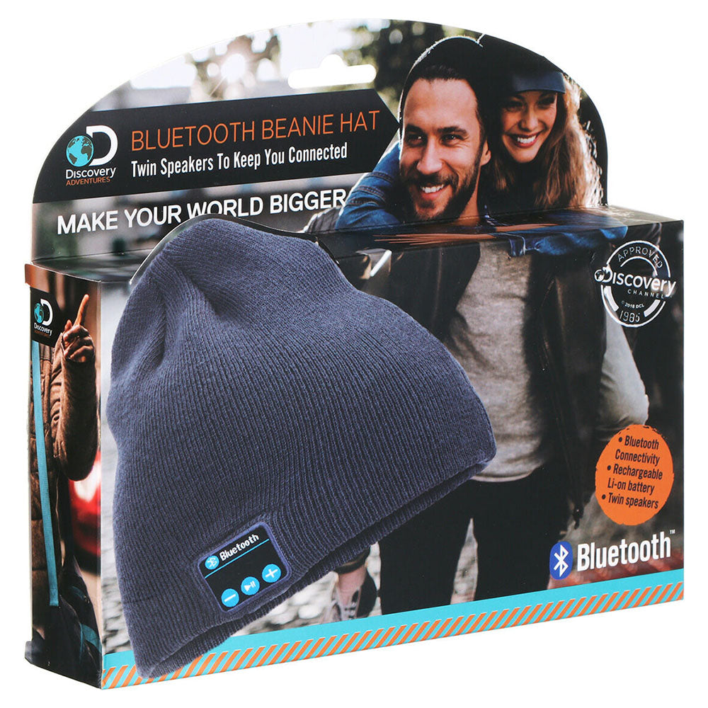 Discovery Adventures Bluetooth Beanie Hat - Grey | 773027 from Discovery Adventures - DID Electrical